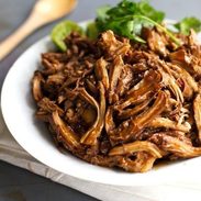 Honey Glazed Crockpot Chicken Adobo - simple pantry ingredients, hardly any hands-on time, 200 calories. | https://healthy-slim.today