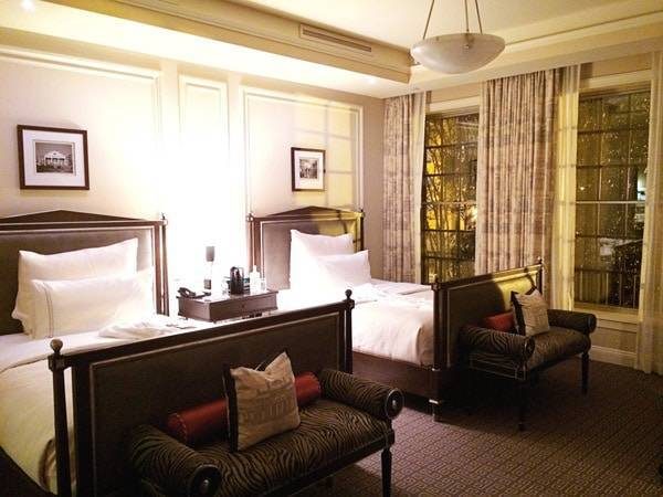Hotel interior.