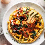 Egg waffles pin