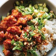 Gochujang tofu pin.